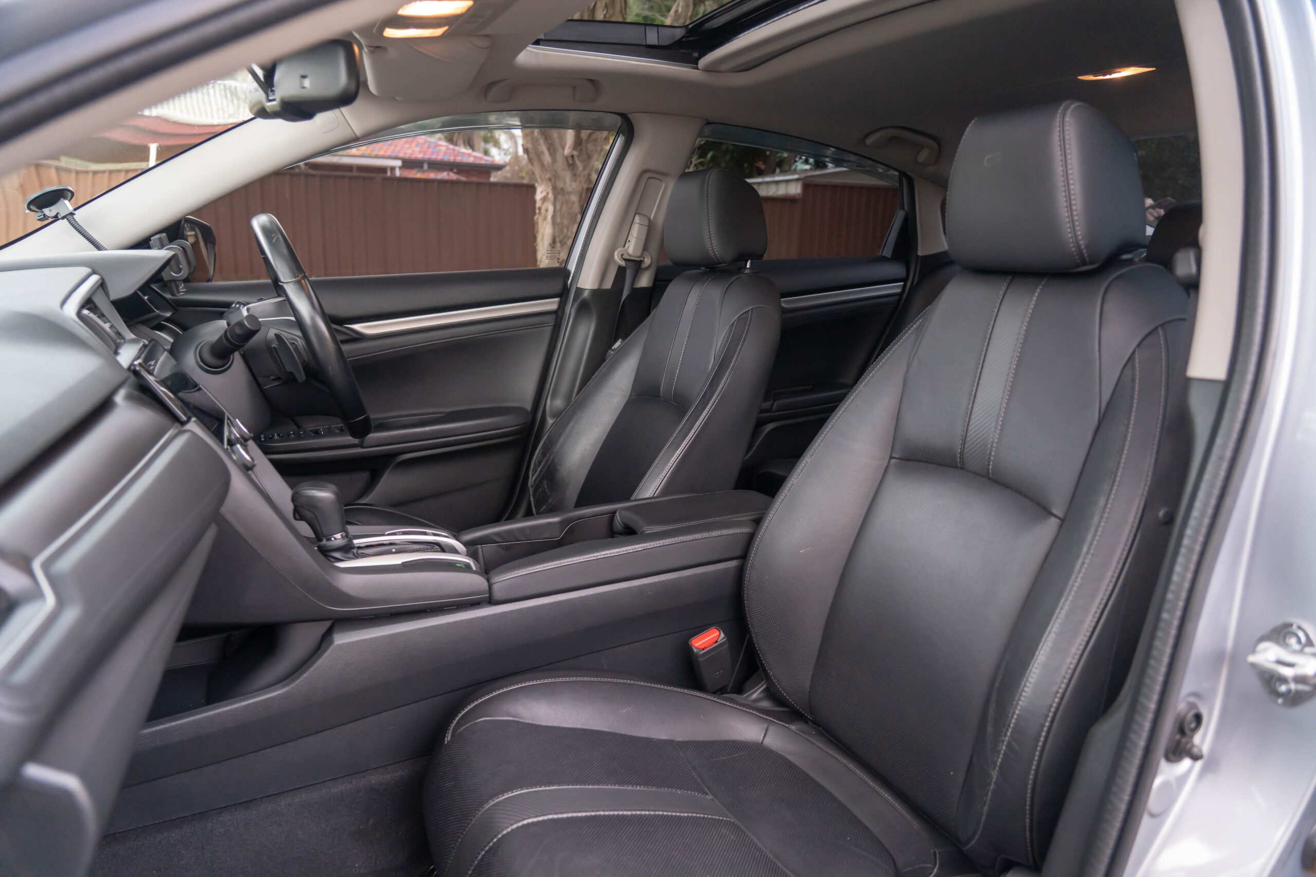 Example image of a car interior
